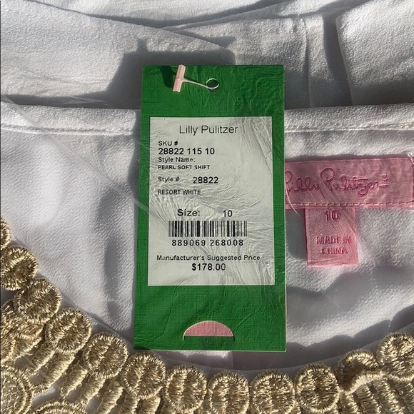 SOLD 🐳 Lilly Pulitzer Pearl Soft Shift - Picture 4 of 5